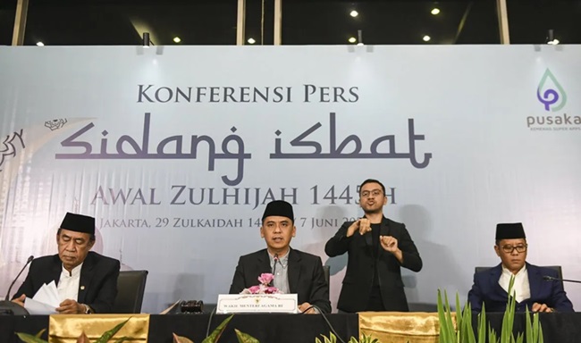 Kemenag Umumkan Iduladha H Jatuh Pada Senin Juni