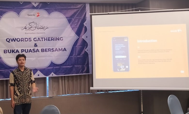 Gathering dan peluncuran produk Qwords Cloud Connectivity, Kamis (21/04)