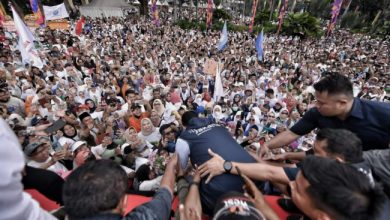 Anies menyapa warga Jakarta saat perpisahan, Ahad (16/10)